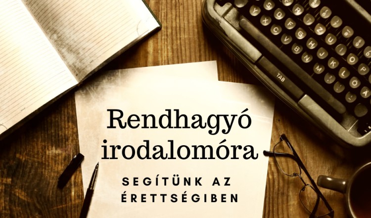 Rendhagyó irodalomóra - Segítünk az érettségiben