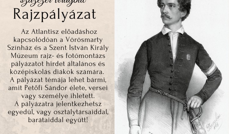 Égő szivárvány százezer virágbul - Atlantisz rajzpályázat