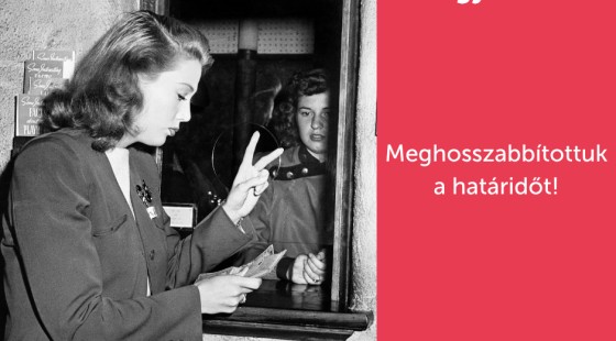 Meghosszabbítottuk a bérletmegújítás határidejét!
