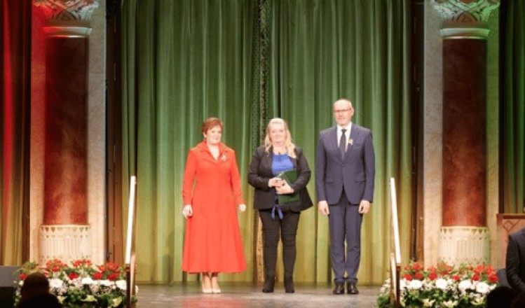Németh Mariann rendezőasszisztens állami kitüntetésben részesült