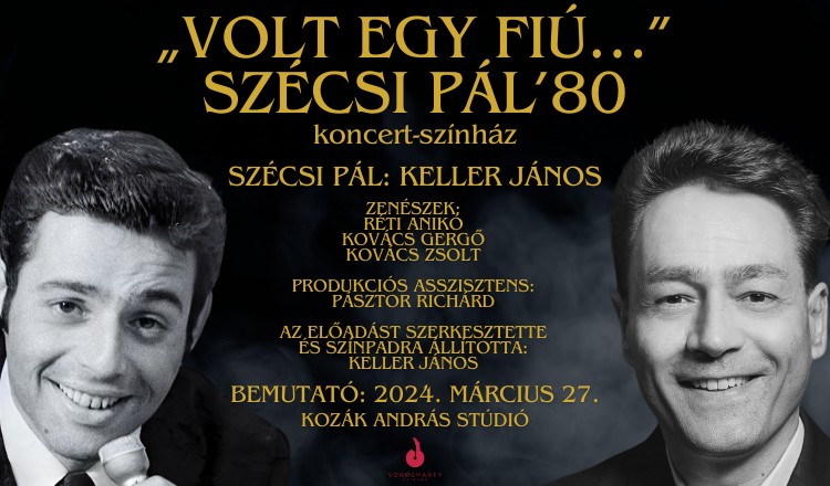 Interjú Keller Jánossal, a “Volt egy fiú…” SZÉCSI PÁL ‘80 produkció kapcsán