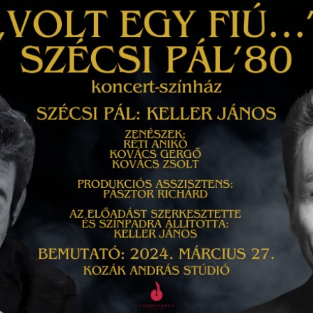 Volt egy fiú… - SZÉCSI PÁL’80